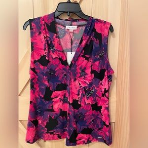 New Calvin Klein blouse, size L